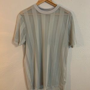 ASOS Men’s Mesh-Blocked Festival Shirt